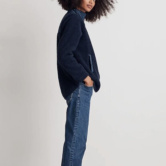 Madewell Sherpa Quilted Jacket Ditsy Floral Size XS - Picture 3 of 15